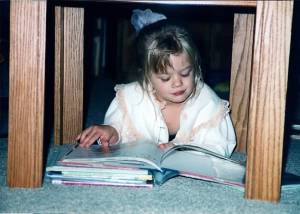 My early love of reading ;)